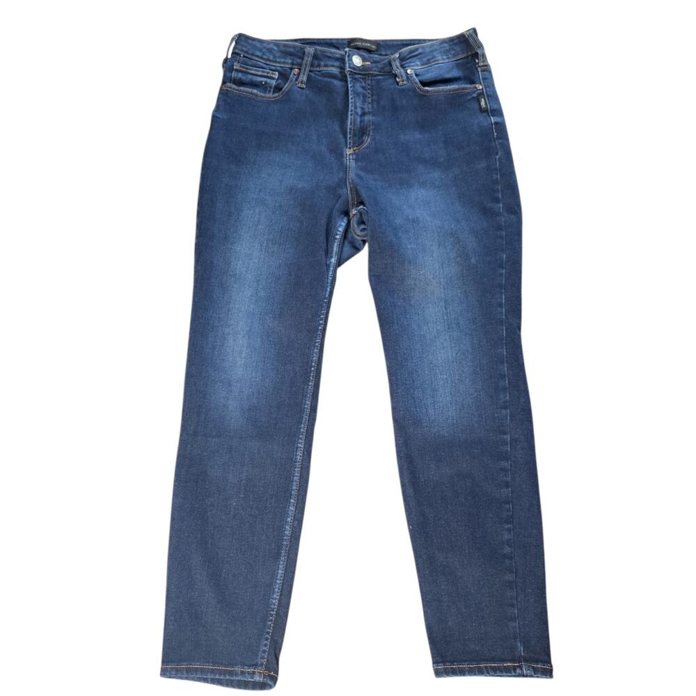 Silver Jeans Co. Infinite Fit Jeans 30x25 Medium Wash Stretch Straight Denim
